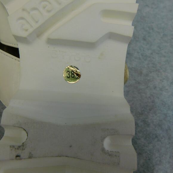 Ron White - Women's White & Caysi Slide Sandal in Ice - Athletech Size 8.5 Shoe - Picture 11 of 13